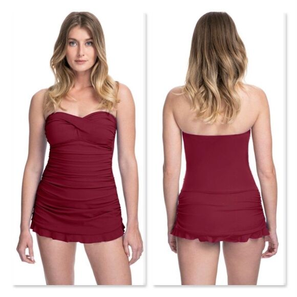 NEW Profile by Gottex Tutti Frutti Swim Dress Size 8